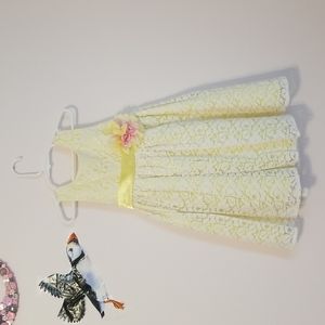 Yellow Girls Dress